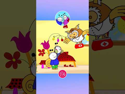 Skrb i pomoć med pravimi prijatelji! 🩺🌈 #bobacibob...